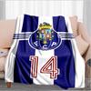 Fc Space Emblem Printed Throws Blanket Soft Flannel Blankets for Couch Bed Gifts for Men Women Picnic blanket Christmas gifts