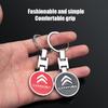 1Pcs High Quality Metal Car Logo Keychain For Citroen C1 DS3 C2 C3 Vts C4 Saxo C4L C5 C6 C8 Xsara C3-XR Picasso Berlingo Cactus