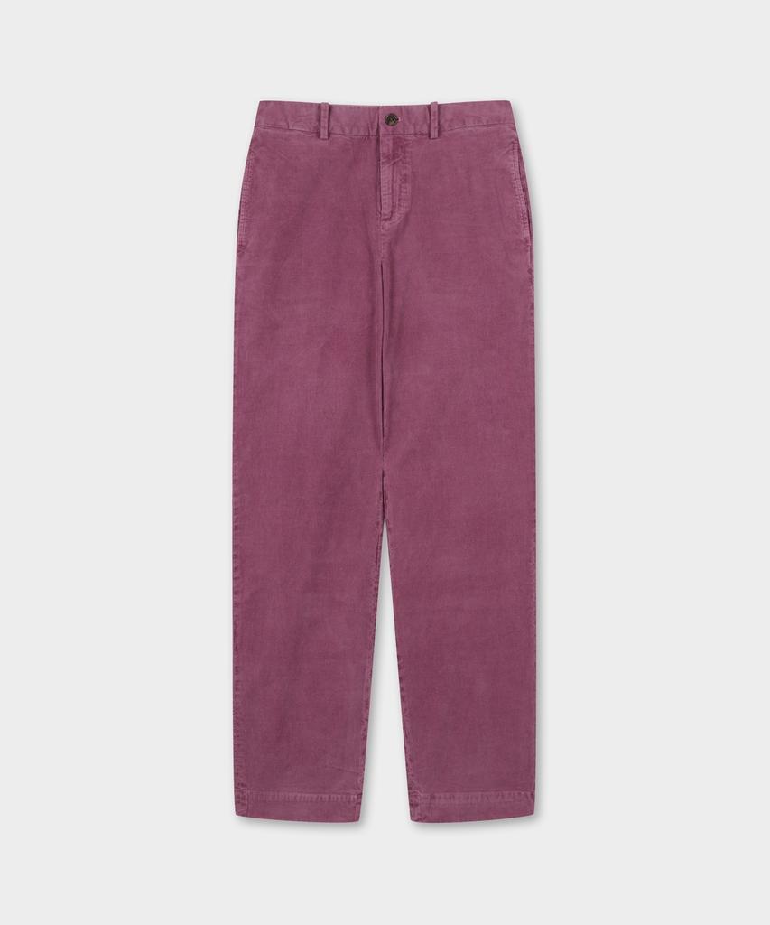Pantaloni Chino in Velluto a Coste Brooks Brothers, Vestibilità Ampia, Tinto in Capo (Rosa) (Bbpcmnf405)