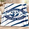FC Dinamo Minsk Blanket Flannel Blanket Soft Cozy Plush Throw for Sofa Bed Lightweight Home Decoration Outdoor Camping