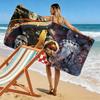 Luka Modrić Print Beach Towel, Large Soft Quick Dry Towel for Beach Camping Swimming