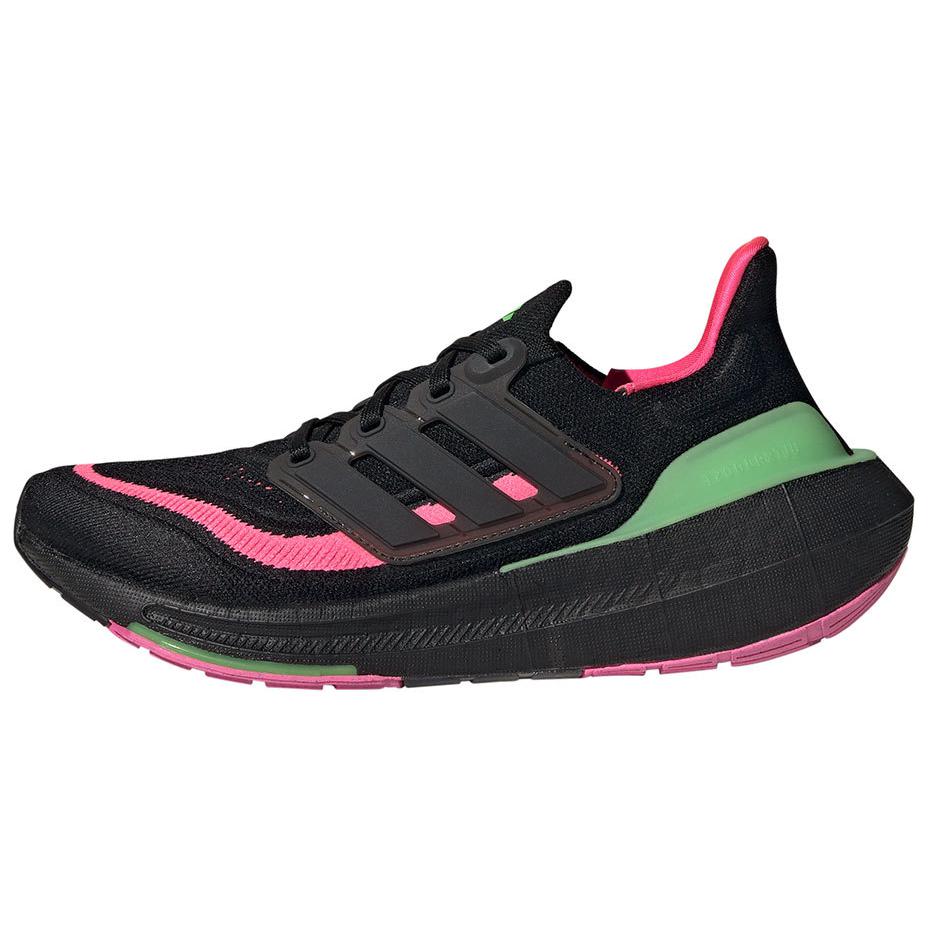 Adidas UltraBoost Light Black Lucid Lime Pink Women Sneakers Core-Black IF2416