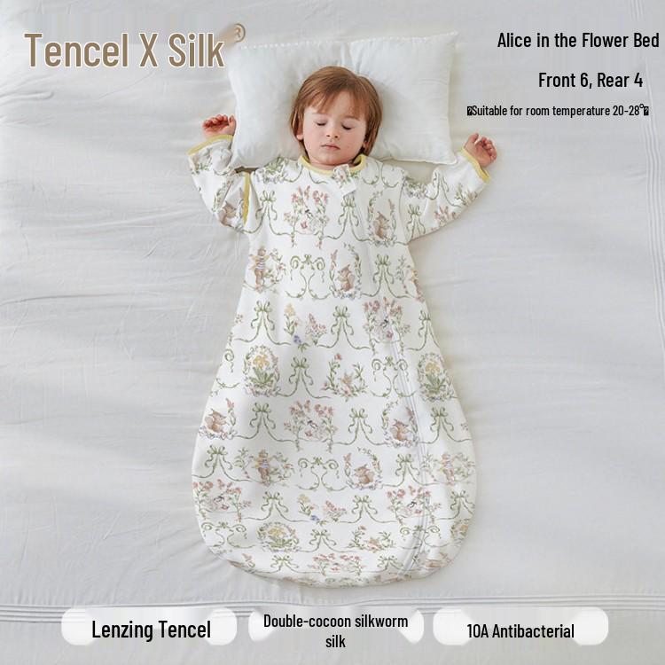 Wool & Ginger Baby Sleeping Bag: All-Season, Temperature-Control, Anti-Kick Quilt for Newborns