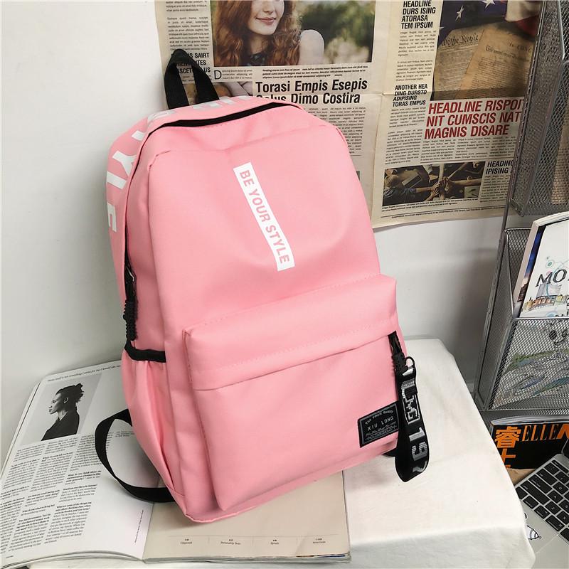 Large Capacity Oxford Cloth Backpack for Female Students