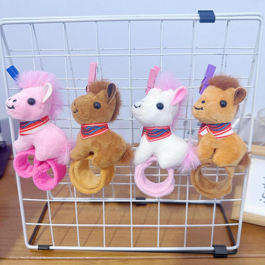 Mini Plush Toy Claw Machine Keychain Charms