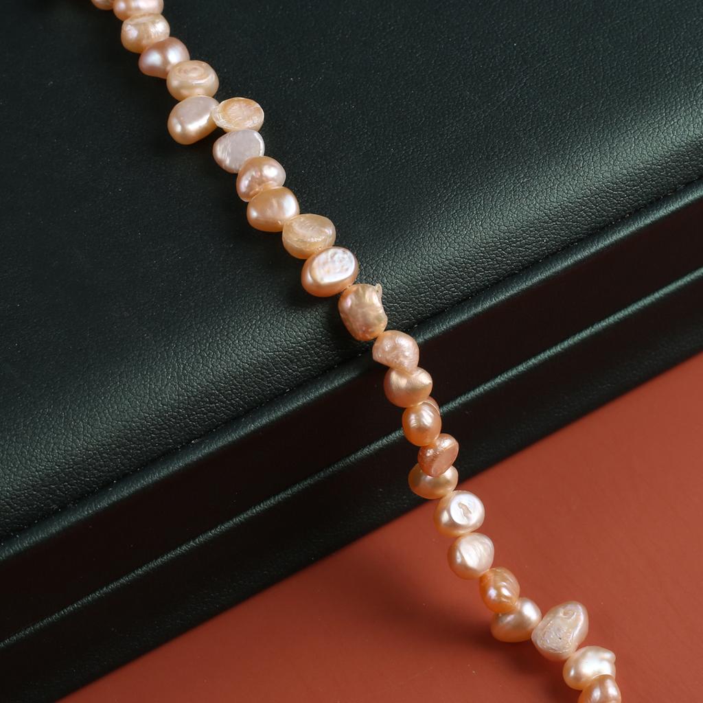 1String, Boho Natural Freshwater Pearls, 5-6mm, Nugget Pearl Beads for Jewelry Making DIY, Cheapest Items Available 36cm