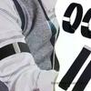 1 Pair Business Elastic Adjustable Shirt Sleeve Garter Anti-Slip Arm Band Cuff Holder Men Women Office Formal Wear