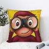 Curious George-s Pillow Cover Funny Pillow Case For Sofa Home Decoration Square Pillowcases Gift