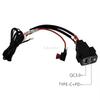 Car QC3.0 PD Fast Charger USB Type-C Interface Socket for Mitsubishi Outlander Pajero Sport Lancer EX ASX V73 V93 V97