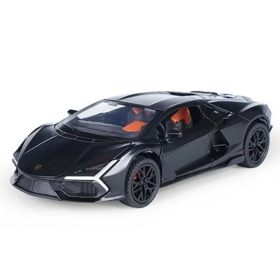 1/32 Scale Lamborghini Revuelto Alloy Diecast Model Car Sound Light Children Toys Collection Hobbies Gifts with Boys Kids Present A893