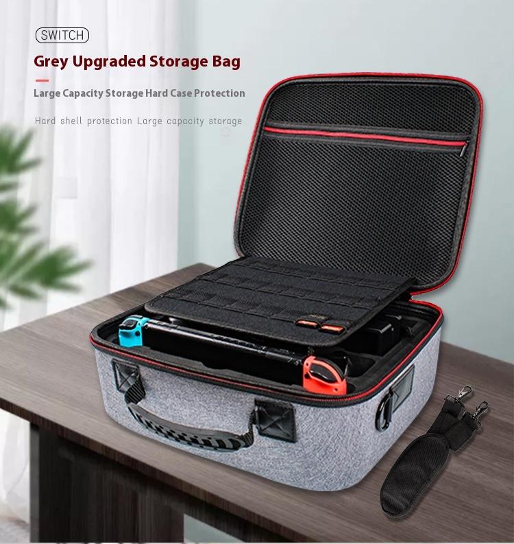For Nintendo Switch OLED & Lite Game Accessories Protective Carrying Case Full Storage Bag EVA Material PSP Compatible