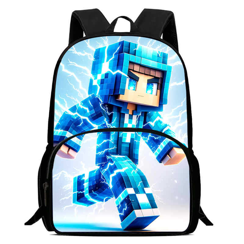 Minecraft Printed Backpack Children'S Elementary School Bag