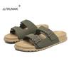 Summer Fashion Slippers  Men Beach Anti-slip Breathable Outdoor Men's Thick-soled Beach Comfortable Casual Men Shoes