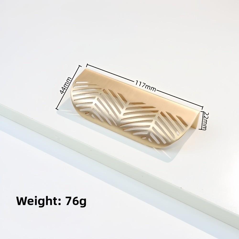 Curved Grip Drawer Pull Handle Zinc Alloy Cupboard Door Handle Furniture Hardware
