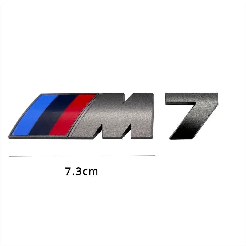 For BMW 1PCS Car Stickers Trunk Grey Badge For BMW M1 M2 M3 M4 M5 M6 M7 M8 E34 E36 E61 E39 E60 E90 E92 E93 F10 F20 F30 G20 G30