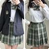 Sivrusn High School Girl Uniform Blazer and Checkered School Cosplay Costume for Perfect for Entrance Cultural and School Size Small 5-Piece Set,