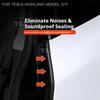 BGS1 For Tesla MODEL Y3 car weatherstrip B-pillar door soundproof rubber strip accessories modification supplies Highland 3 Juniper Y