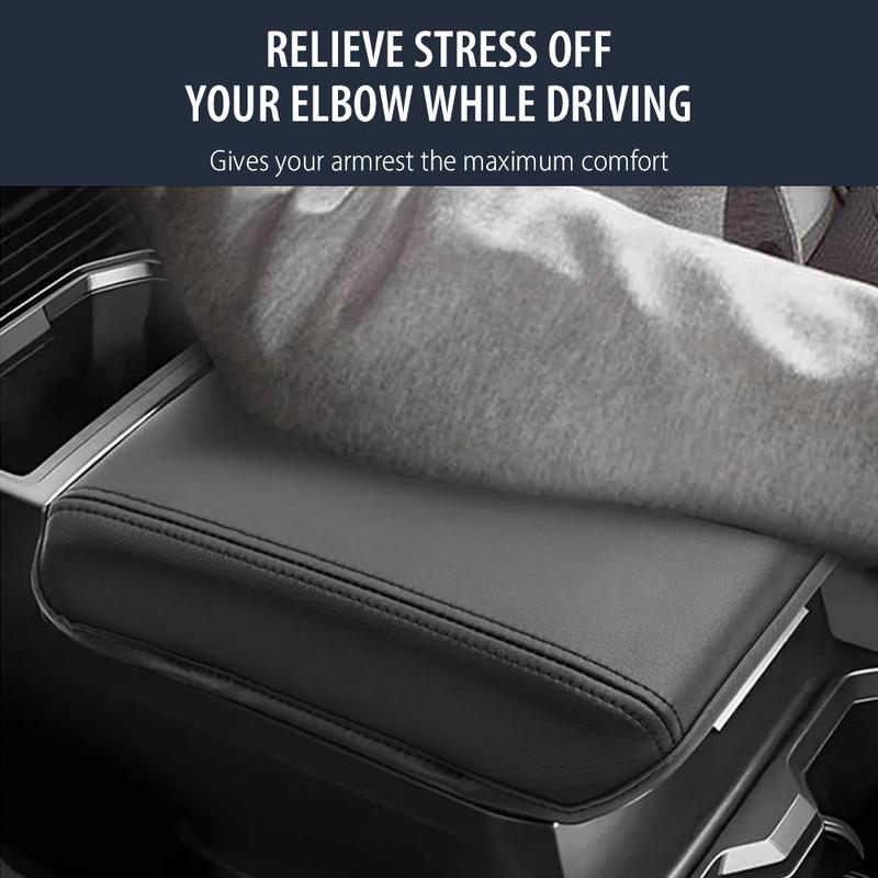 Car Armrest Cover Center Concern Armrest Guard Black For Toyota Tacoma 2024 Accessory Auto Interior Parts