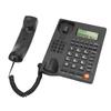 Corded Landline Phone Caller ID Hotel Home Phone Large Key Telephone with Speaker Clear Display