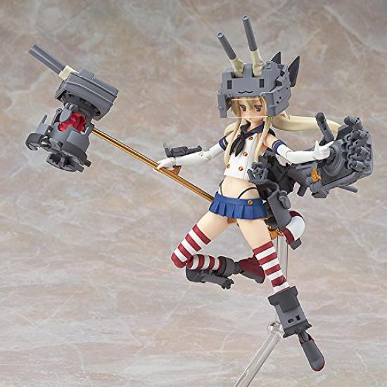 Kantai Collection -KanColle- Alloy Shimakaze Non-scale ABS & PVC & Diecast Painted Movable Figure