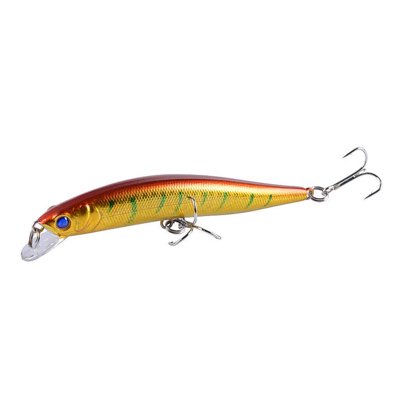 Super Long Cast Floating Minnow Bait, 9.8cm/8.2g, Bionic Plastic Lure for Mandarin Fish