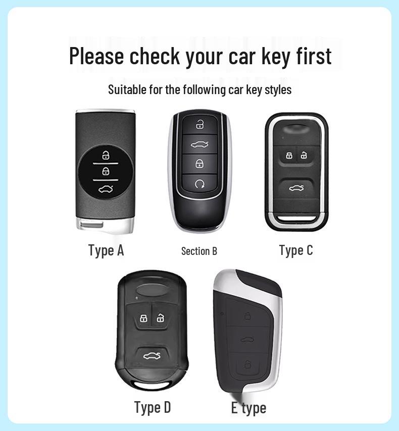 Chery Arrizo & Tiggo Alcantara Suede Key Cover