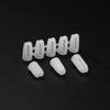10Pcs 4*8mm Plastic Screw Hole Plugs, Easy Install, for Furniture Cabinet Hinge Repair, Fix Loose Holes