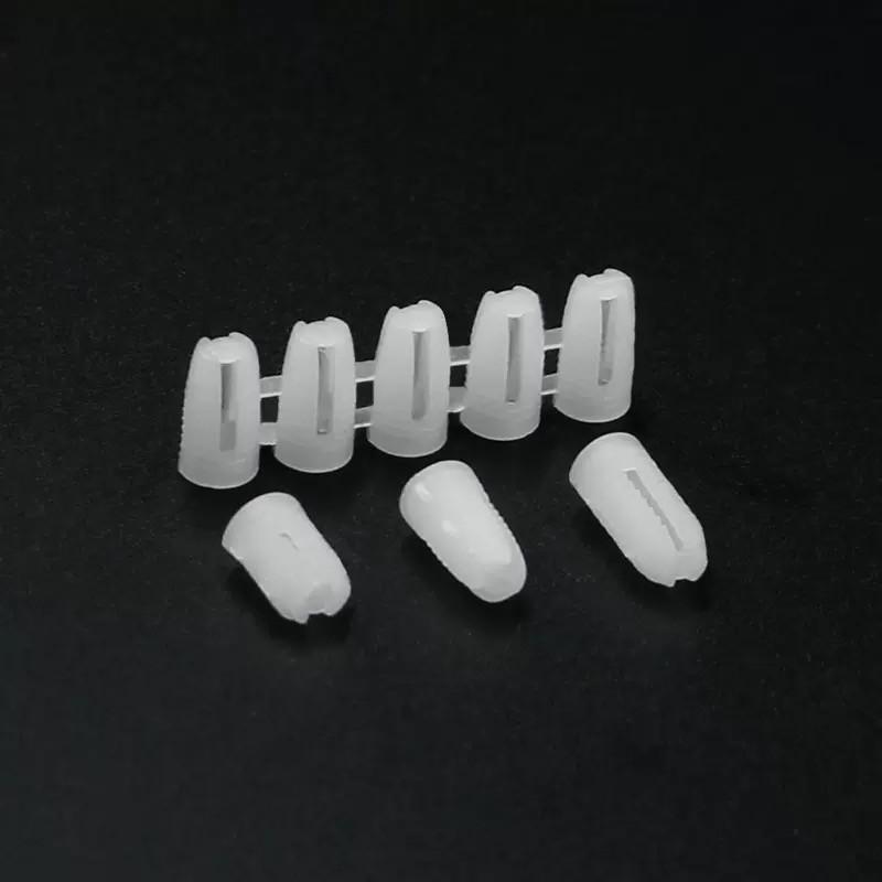 10Pcs 4*8mm Plastic Screw Hole Plugs, Easy Install, for Furniture Cabinet Hinge Repair, Fix Loose Holes