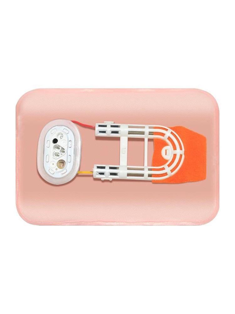 Plush Hot Water Bottle, Rechargeable Warm Water Bag, Thickened Explosion-Proof Heating Pad, 2025 New Model Hand Warmer, Belly Warmer, Electric