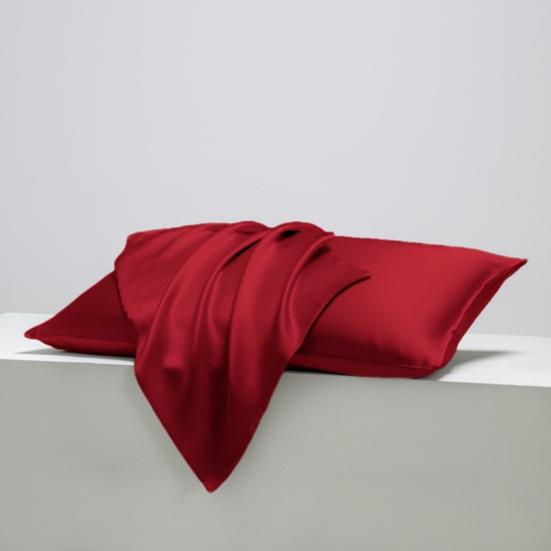 Satin Pillowcase Smooth Cooling Faux Silk Pillow Case for Sleeping Wrinkle-Free Pillow Cover for Women Men