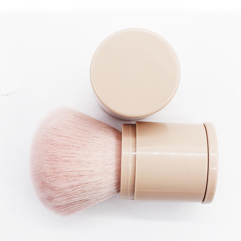 Portable Soft Bristle Large Powder Brush with Lid