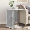 Side Table Concrete Grey 45 x 40 x 62.5 cm Engineered Wood