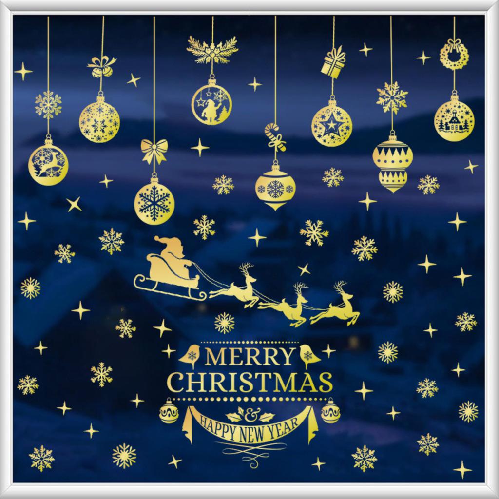 Odnímatelné elektrostatické samolepky na okno - Opakovaně použitelné samolepky na okno bez zanechávání zbytků pro sezónní a firemní dekorace