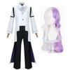 Nikolai Gogol Cosplay Kostym Anime Bungou BSD Säsong 4 Nikolai Cosplay Kappa Mantel Uniform Kostym Peruk Halloween