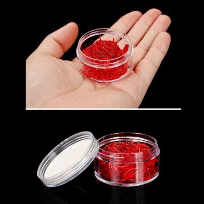Mini Bloodworm Lure: Strong Fishy Bait for Mandarin & Minnow Fishing