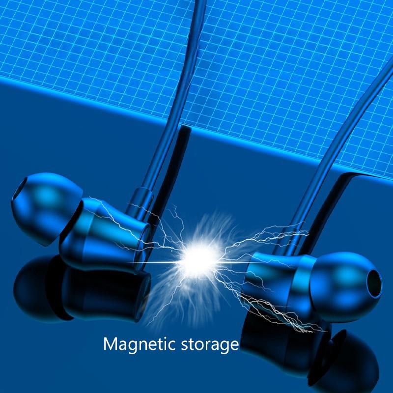 

Беспроводные Bluetooth-наушники с шейным ободом для спорта, двухсторонние с шейным ободом, длительное время работы в режиме ожидания с магнитной фиксацией