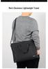 Infineo Men's Oxford Cloth Business Tote: Large Capacity Handbag for Meetings & Files