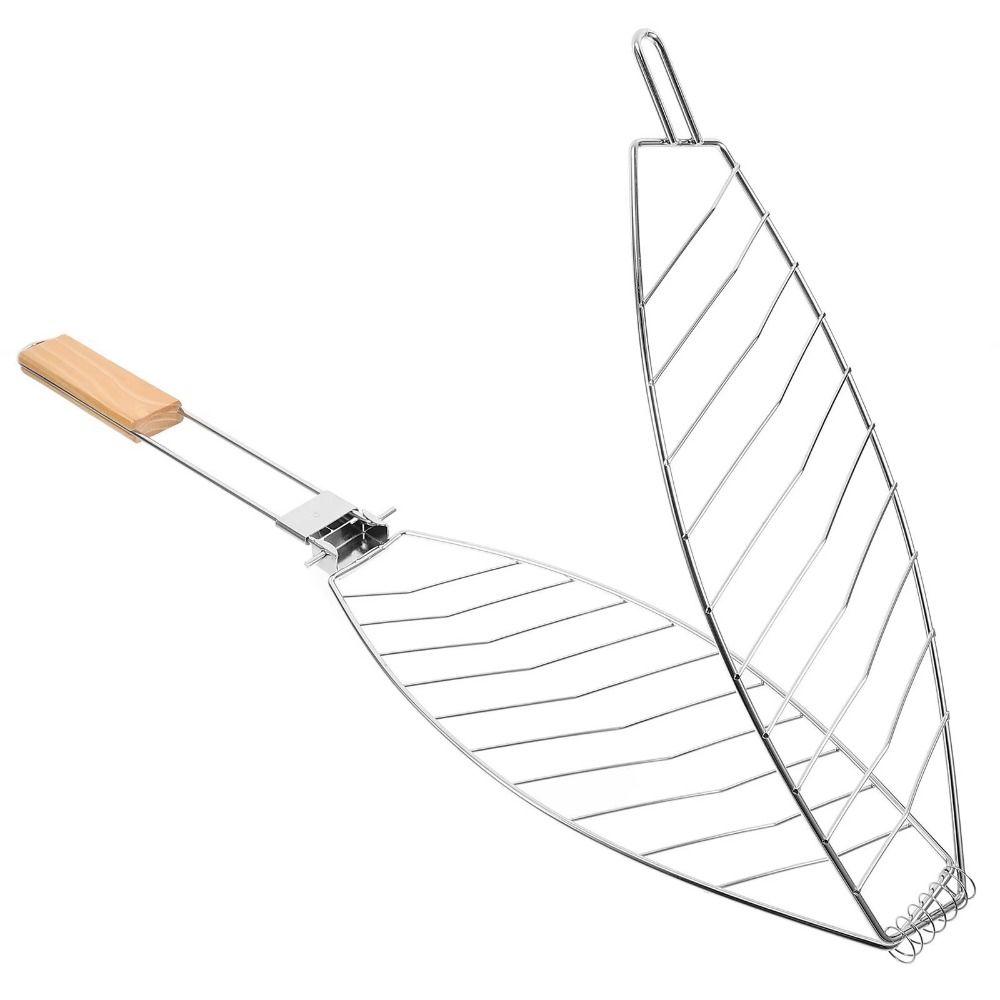 Flexible Roasting Grilling Household Grilled Fish Clip Multifunctional Fish Cooking Basket Camping