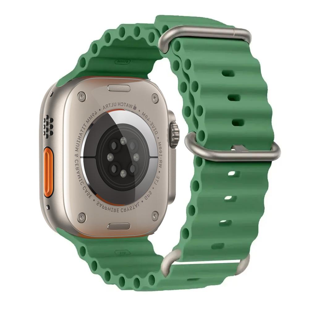 Ocean Band for Watch Ultra 3 Series 11 10 9 7 8 6 SE 49mm 45mm 46mm 42mm 44mm 40 41 Silicone Bracelet Correa iWatch Strap