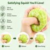 Mint Green Crispy Squeeze Ball Crunchy Texture Anxiety Relief Office Desk Companion Vent Gadget Asmr Portable Novelty Prop