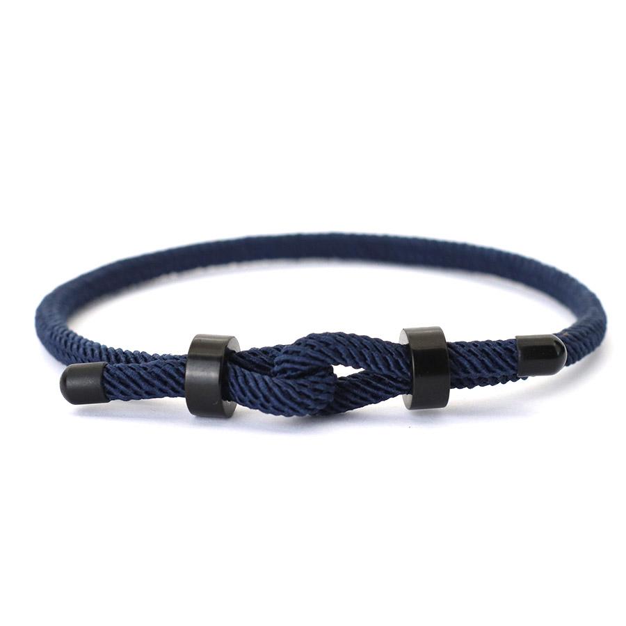 Adjustable Men Lucky Red Rope Bracelet With Grade A 4mm String Stainless Steel Clasp Outdoor Cycling Braclet Gift For Him Joias