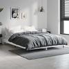 VidaXL Bed Frames White 135x190 Cm Engineered Wood 832285