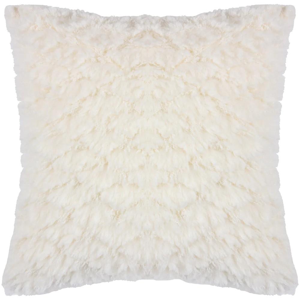 Heya Home Kunstpelz-Fluffball-Kissenbezug