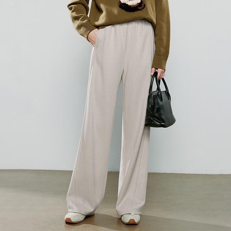 Women's Winter Soft Deconstructed Wide-Leg Casual Pants