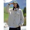 Spring and Autumn Cotton Long-Sleeved Shirt Workwear Retro Coat Mountain Casual Fashion Brand Ruan Handsome Shirt Men