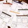 Vintage DIY Cross-Border Sticky Notes for Journaling and Collage