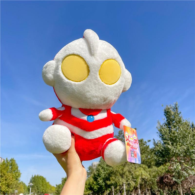 Genuine Ultraman Plush Toy Original Tyro Severn Doll Boy Throw Pillow Birthday Gift Grab Machine Doll