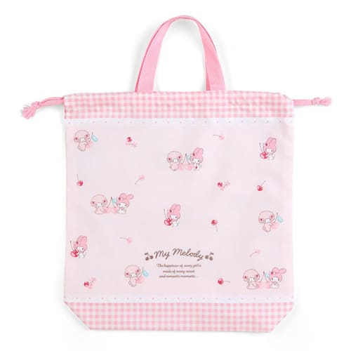 Sanrio My Melody Drawstring Bag with Handle 255823