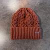 Knit Hat Simple With Embroidered Letters Warm Solid Color For Casual Wear
