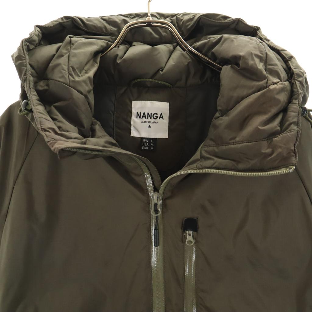 NANGA made in Japan Down jacket L Olive Men's Used